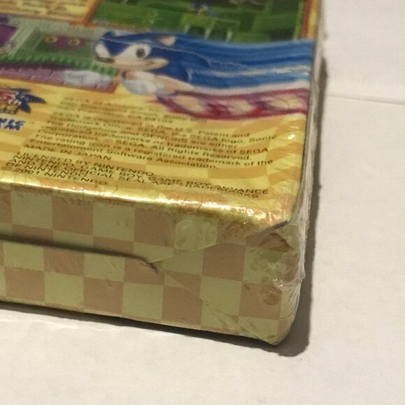 Nintendo Gameboy Advance Sonic The Hedgehog Genesis (Authentic Factory Sealed) - Picture 7 of 9